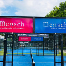 Mensch Arbeidsmediation en Mensch Arbeidsrecht Advocatuur sponsor tpc padel maliskamp