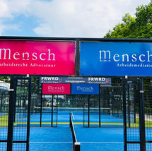 Mensch Arbeidsmediation en Mensch Arbeidsrecht Advocatuur sponsor tpc padel maliskamp