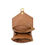 Thumbnail: Janie Camel 3 Compartment Crossbody Bag