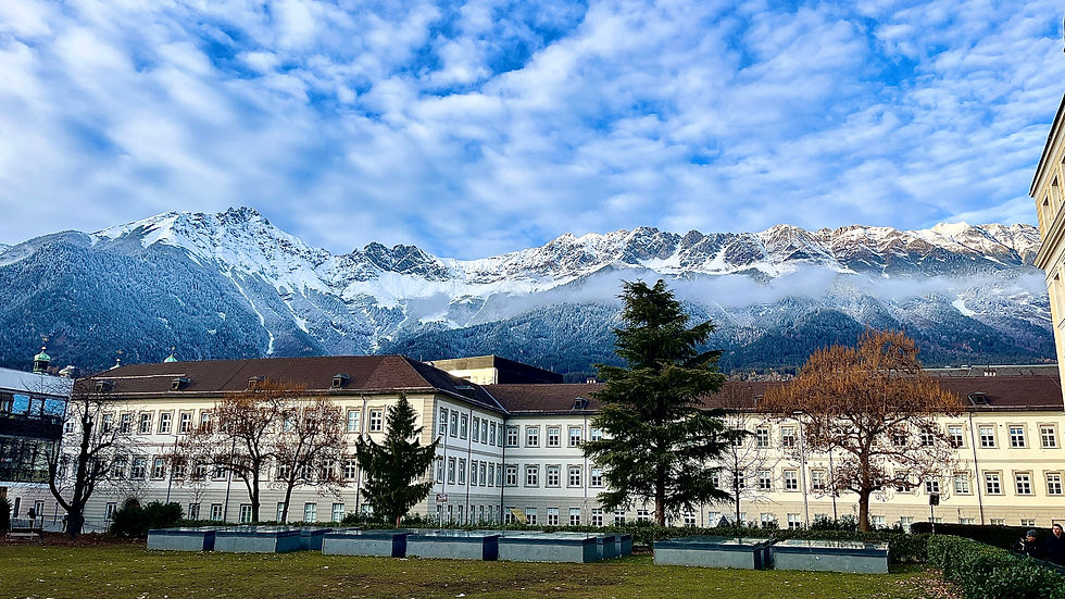 Austrian Alps, taken from Innsbruck, Austria