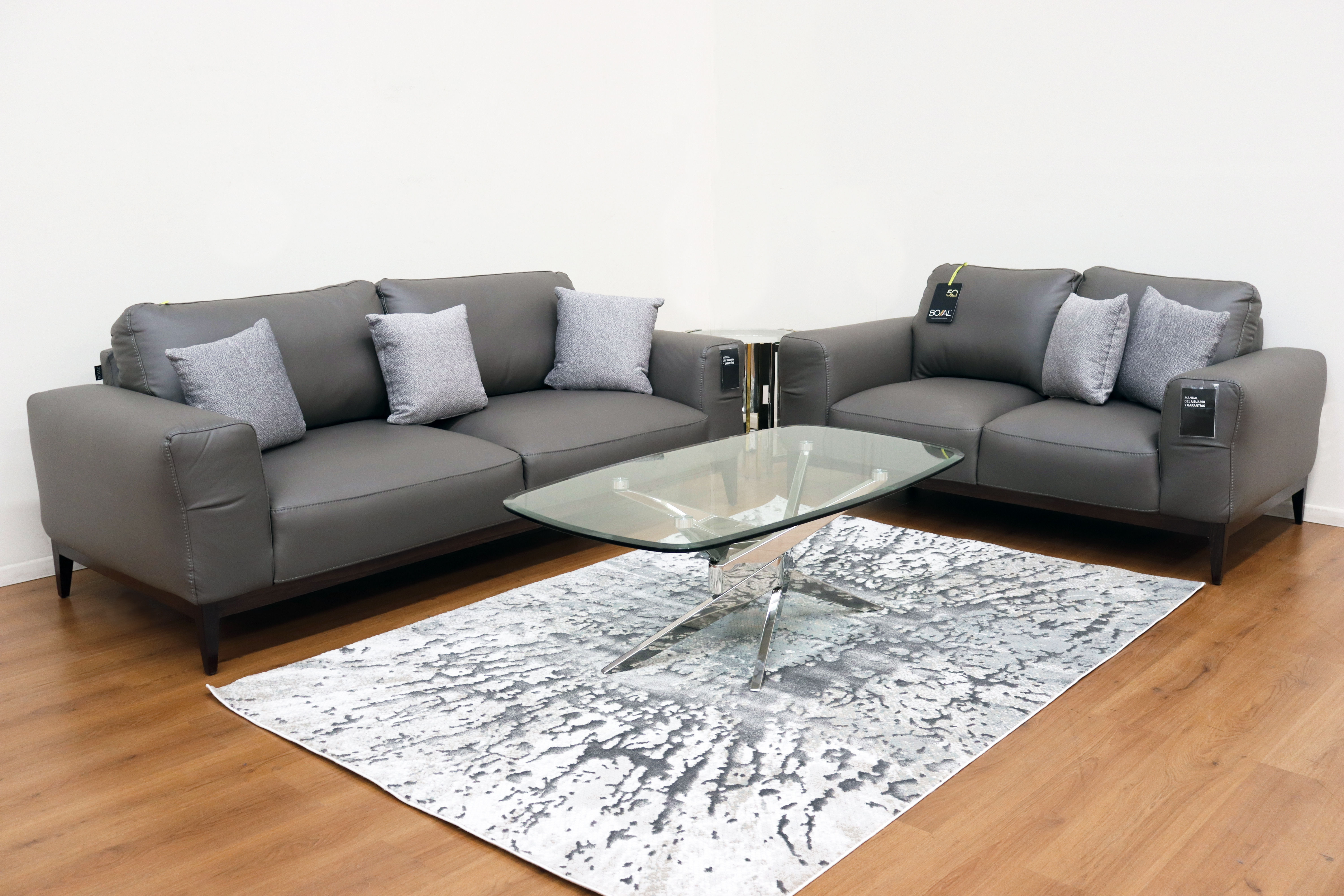 Sala 3-2 Sofá y Love seat Sweet Boal