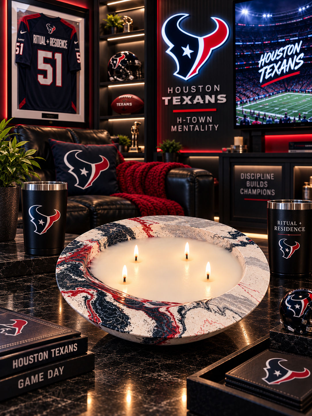 Versailles - Houston Texans Inspired 