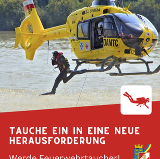 Der Sonderdienst Tauchdienst des NÖ Landesfeuerwehrverbands sucht motivierte und engagierte Feuerwehrmitglieder für den nächsten Ausbildungsturnus, der im Jahr 2026 beginnt.