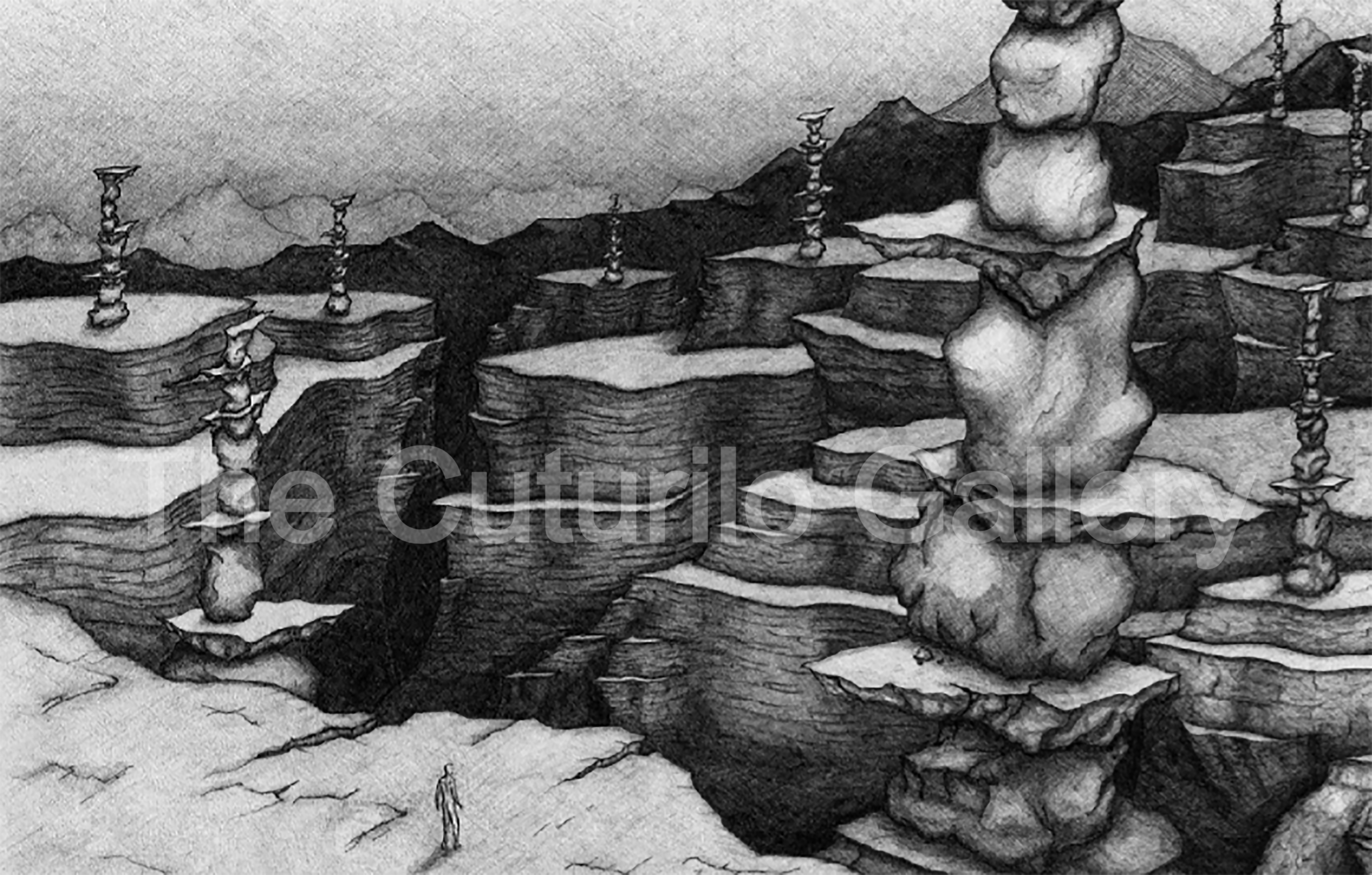 Canyon of Enigmas - 14" x 10.75" print