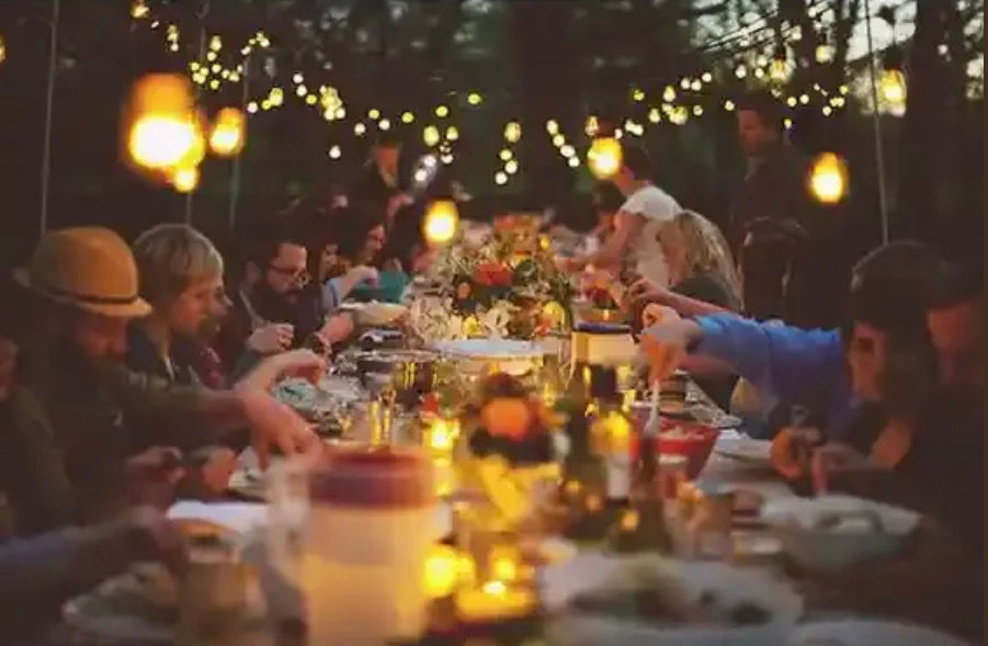 Flower Garden Dinner