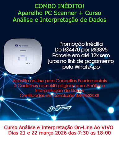 Combo Aparelho Profissional PC Scanner + Curso Completo Dr Sammy