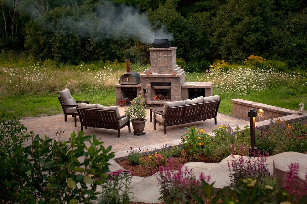 North Hampton Landscape Design & Backyard Transformation