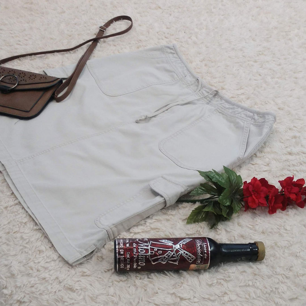 Miniatura: Falda beige