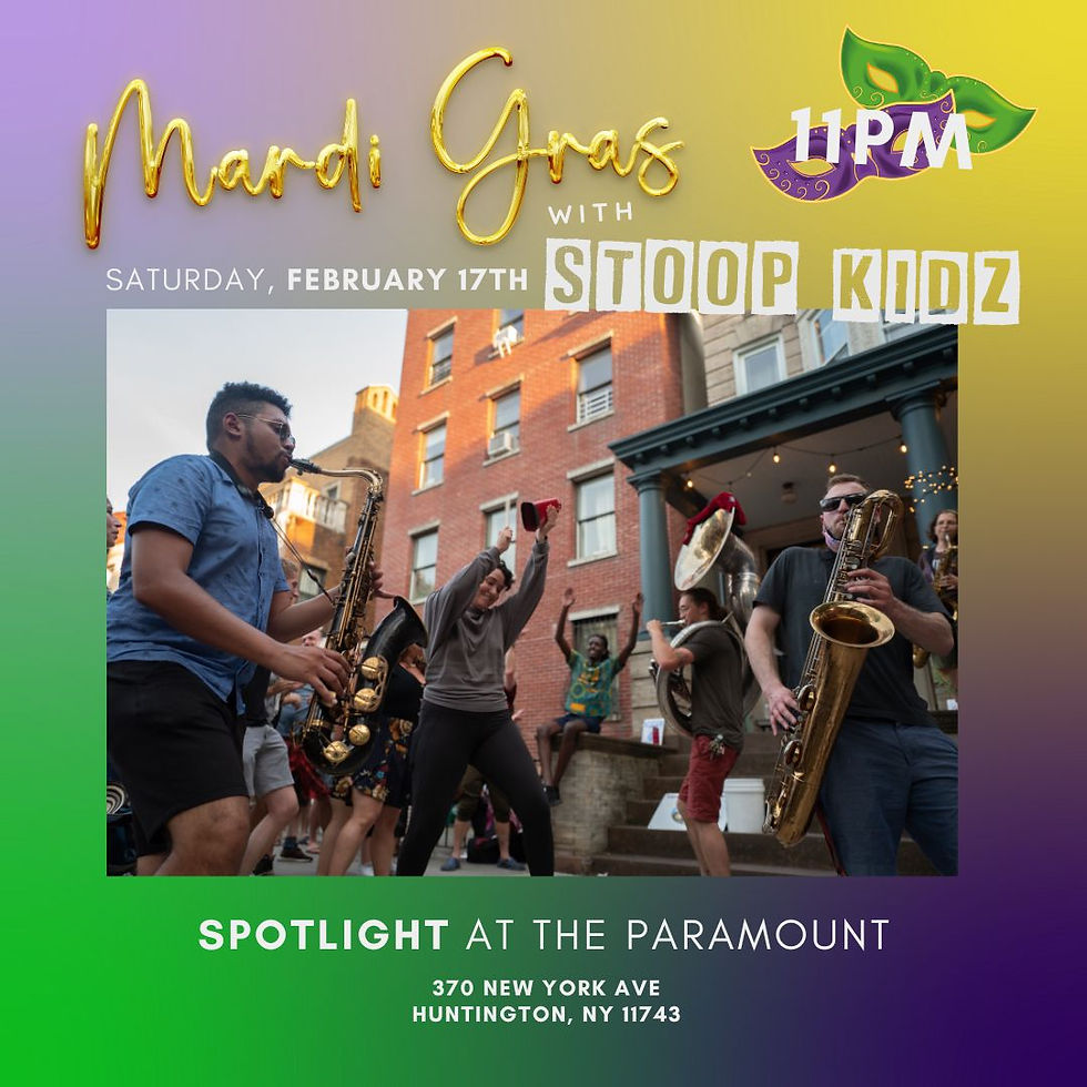 Mardi Gras Party with Stoop Kidz