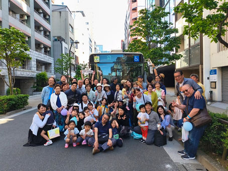 多町二丁目に都バス