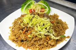 Beef fried rice