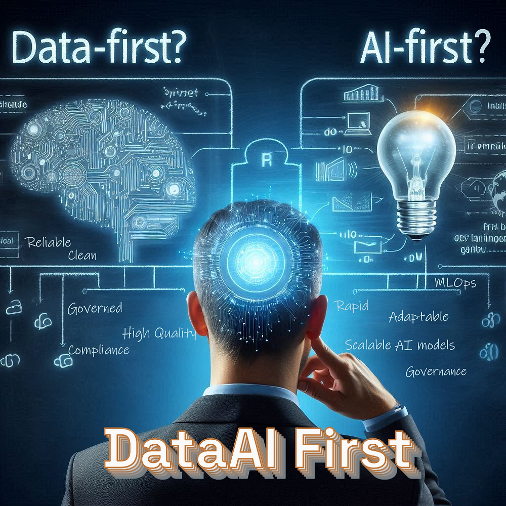 “Data First” or “AI First”?