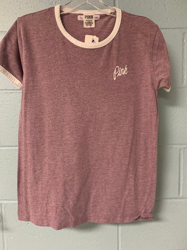 PINK Tシャツ Victoria's Secret Victoria's Secret Pink Cotton Short Sleeve Campus T Shirt (XS-XXL