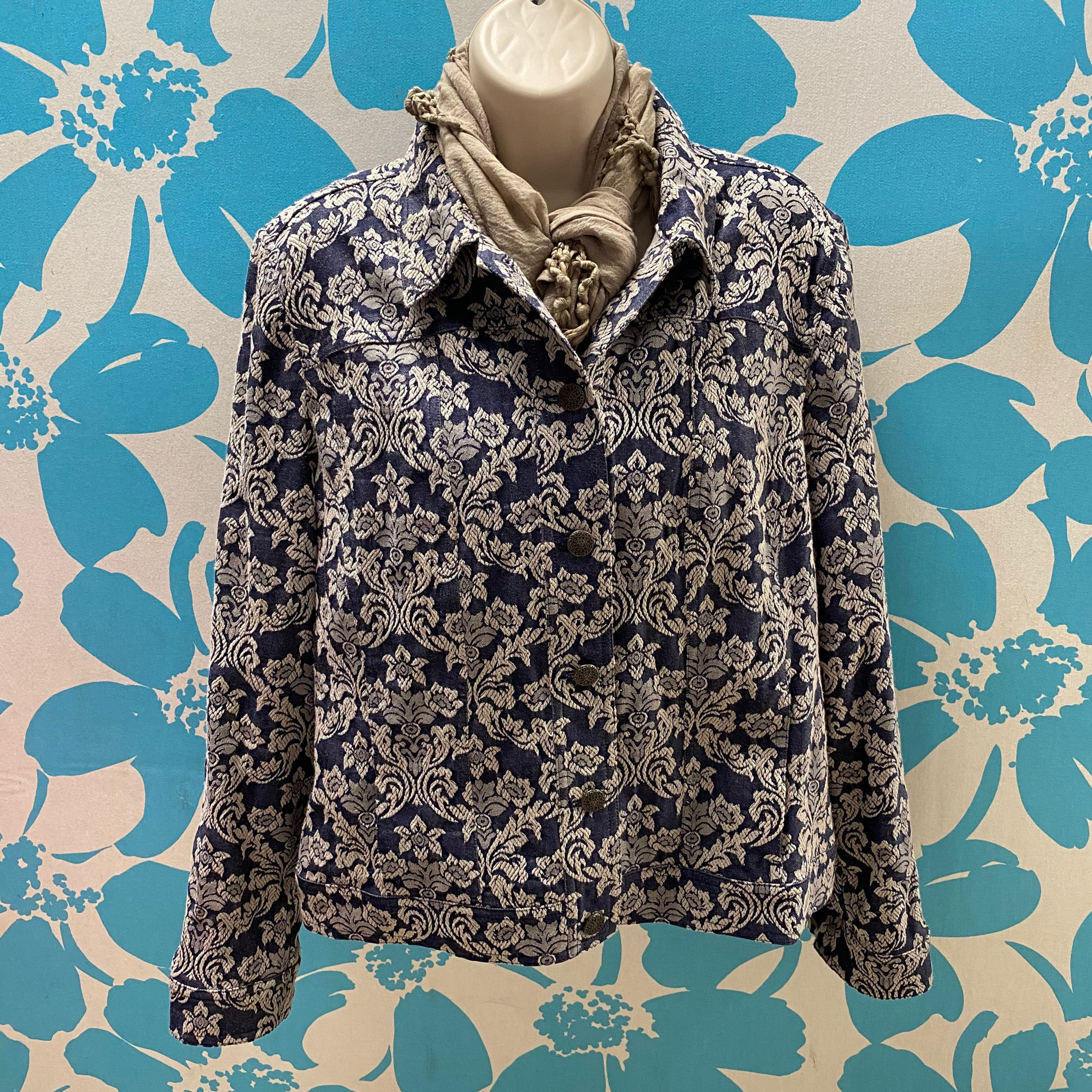 Gorgeous Brocade Jacket by Chico (L)