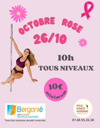 🩷 Pole Dance octobre rose 🩷