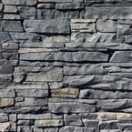 Kunststein Wandverblender - Verblendsteine anthrazit