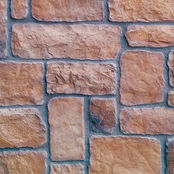 Kunststein Wandsteine als Burgmauer Steinverkleidung