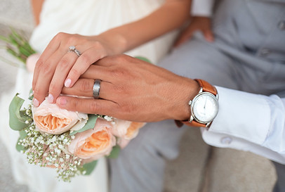 Wedding Rings Close-Up