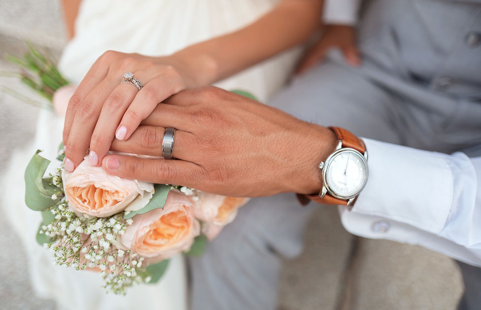 Wedding Rings Close-Up