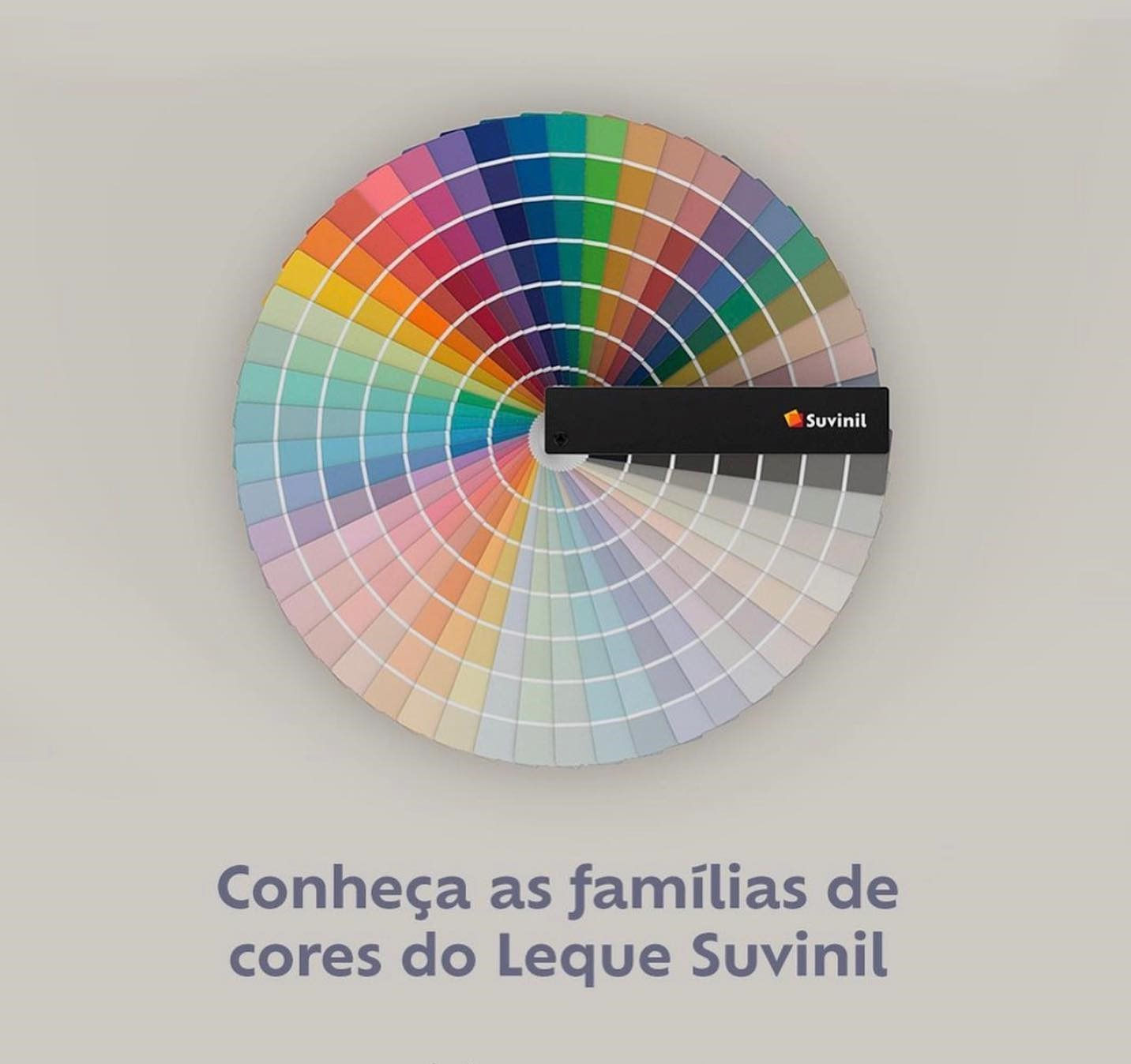 Mais de 1800 cores para você escolher.