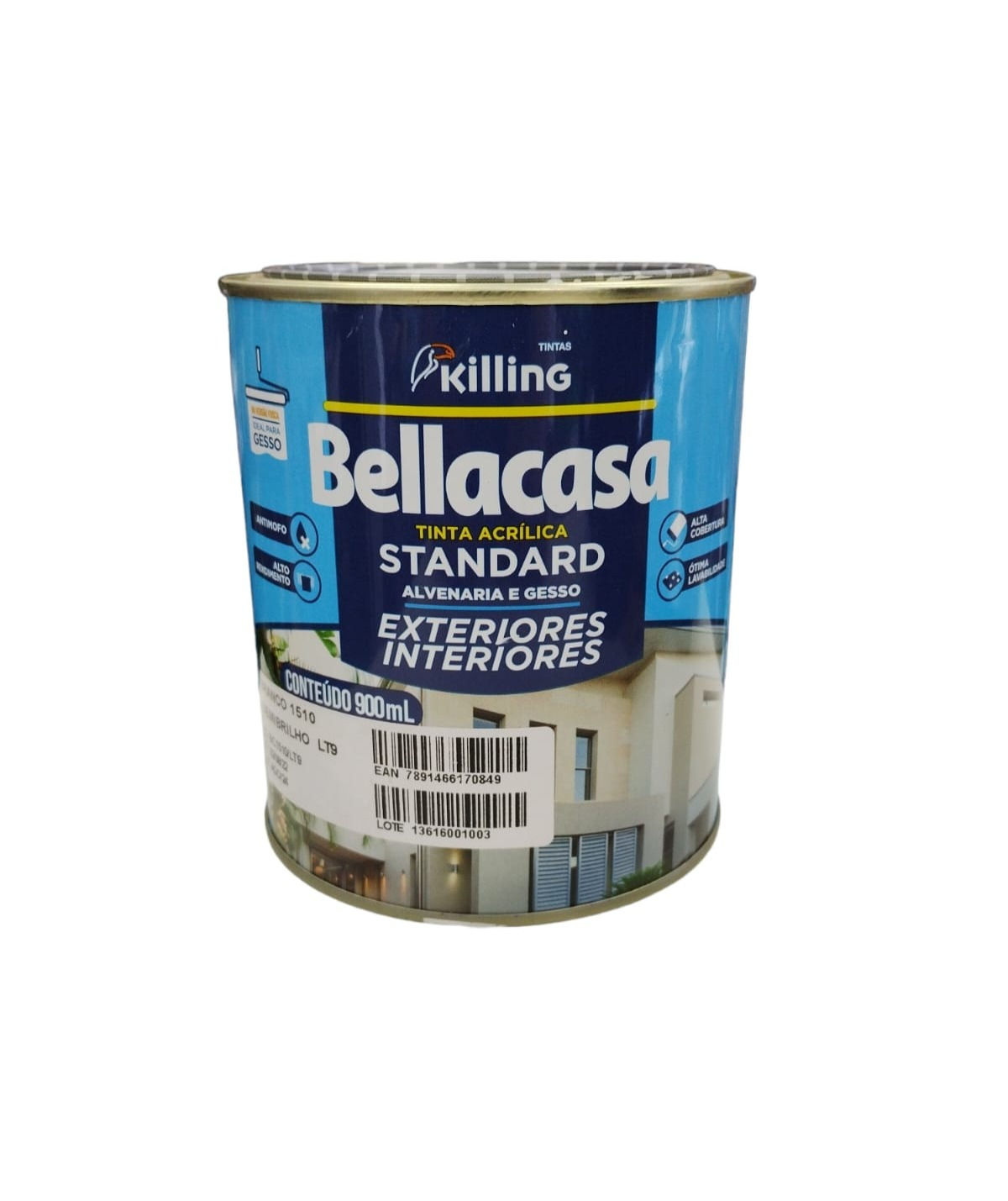 Bella Casa Semi Brilho Branco 900 ml