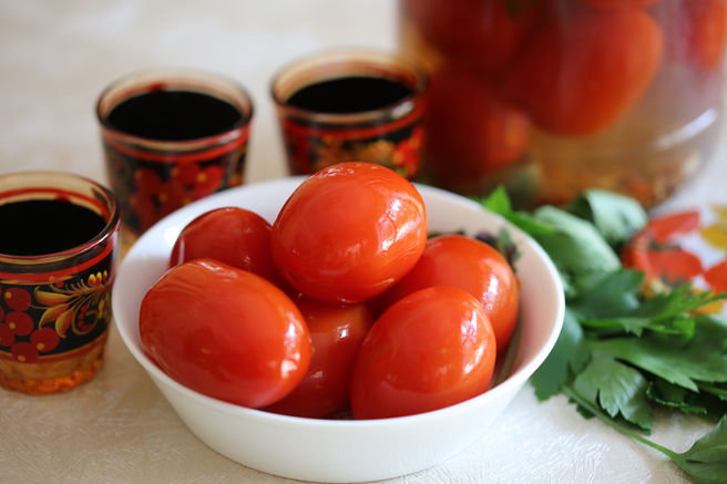 Помидоры маринованные