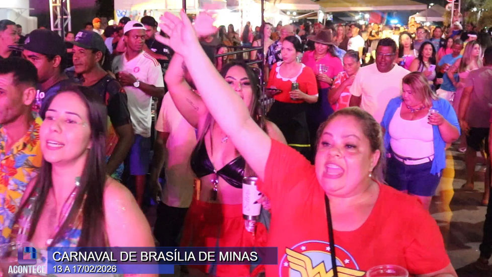 CARNAVAL DE BRASÍLIA DE MINAS - 13 A 17/02/2026