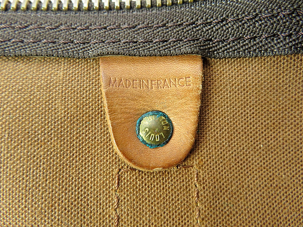 Thumbnail: Authentic LOUIS VUITTON Keepall Bandouliere 55 Monogram Canvas Duffel Bag