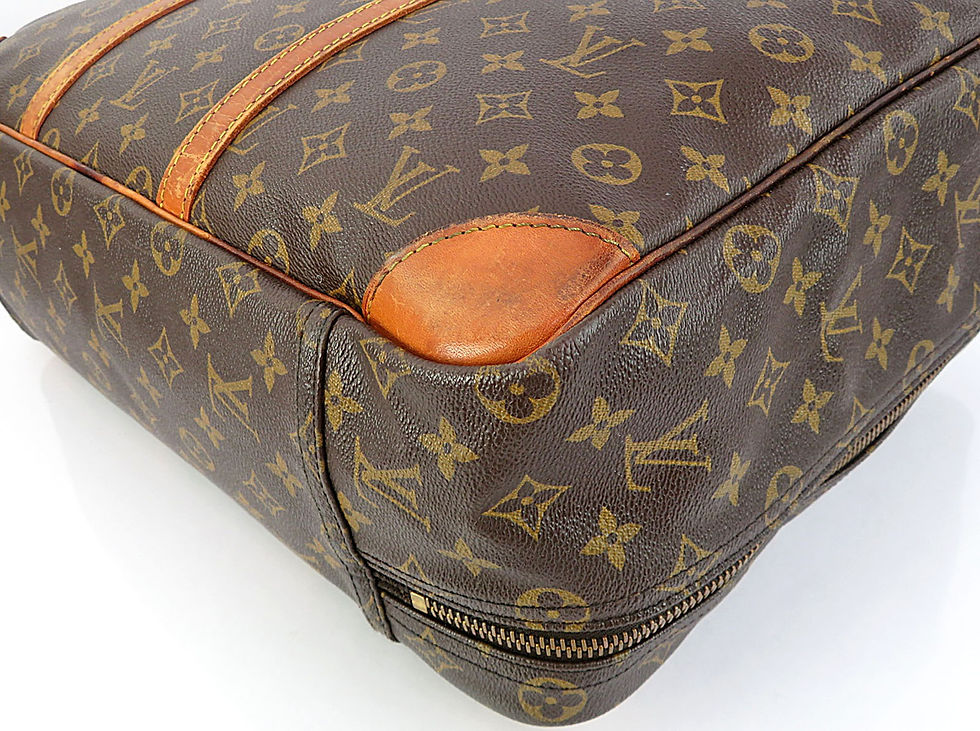 Thumbnail: Authentic LOUIS VUITTON Sirius 45 Monogram Suitcase Travel Business Bag