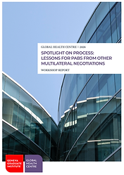 Spotlight on Process: Lessons for PABS from Other Multilateral Negotiations - Workshop Report