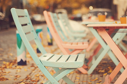 Café à l'automne