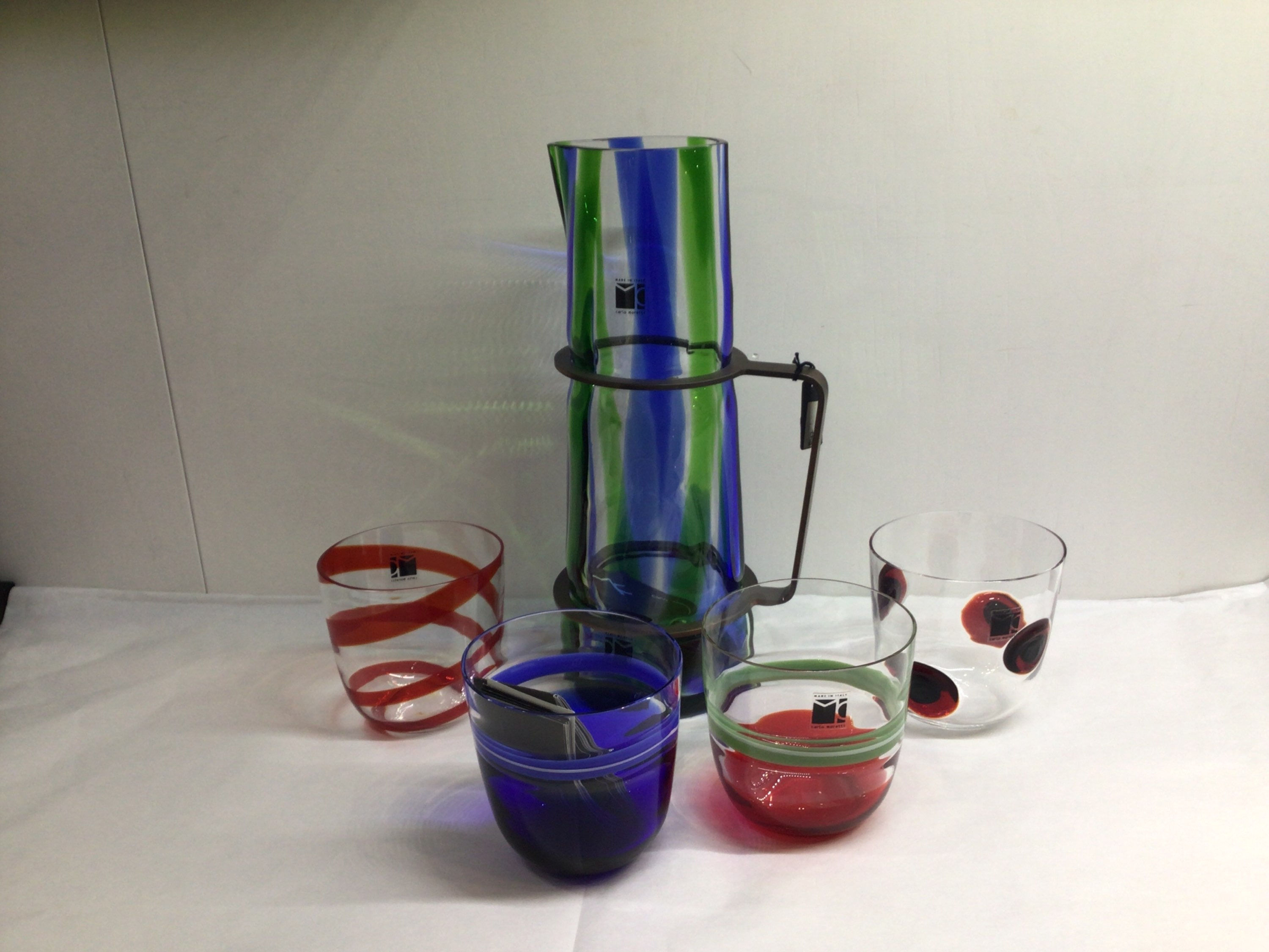 BICCHIERI MURANO-  SOFFIATURA ECCEZIONALE  CARLO MORETTI