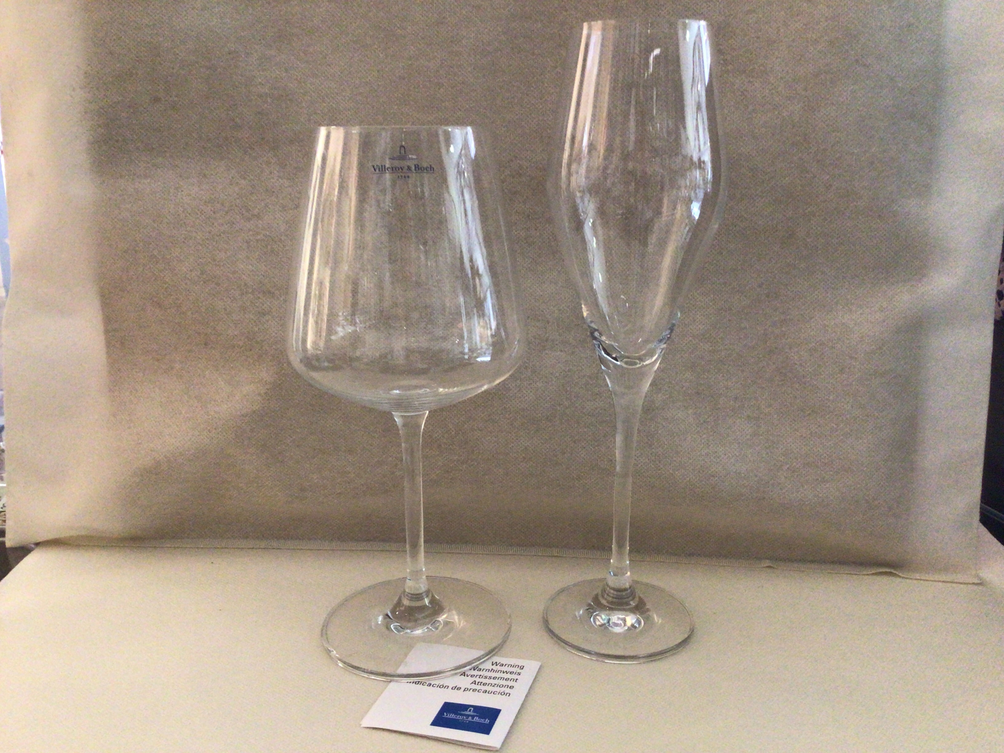 BICCHIERI A CALICE N CRISTALLO VINO BIANCO LA DIVINA VILLEROY BOCH 