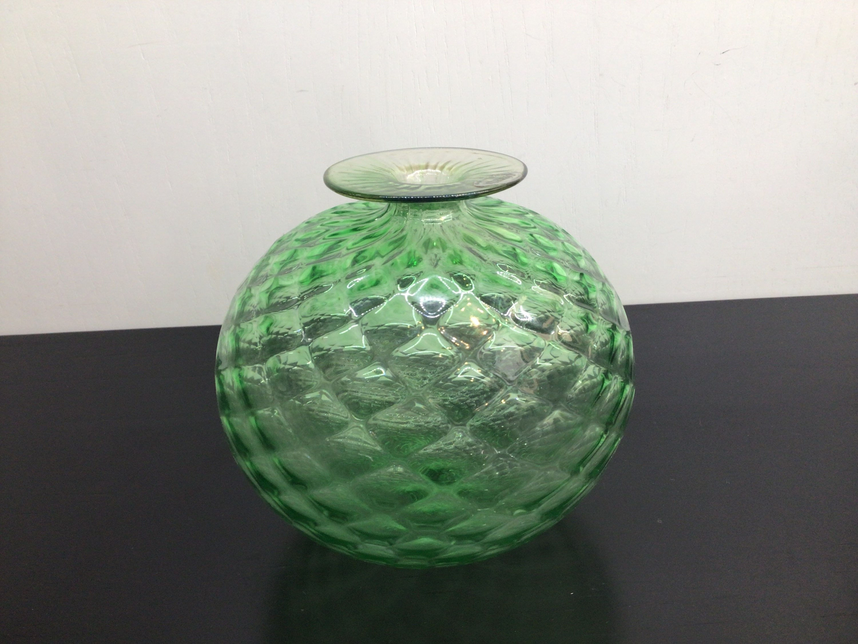 VASO DI MURANO LAVORAZIONE ARTIGIANALE