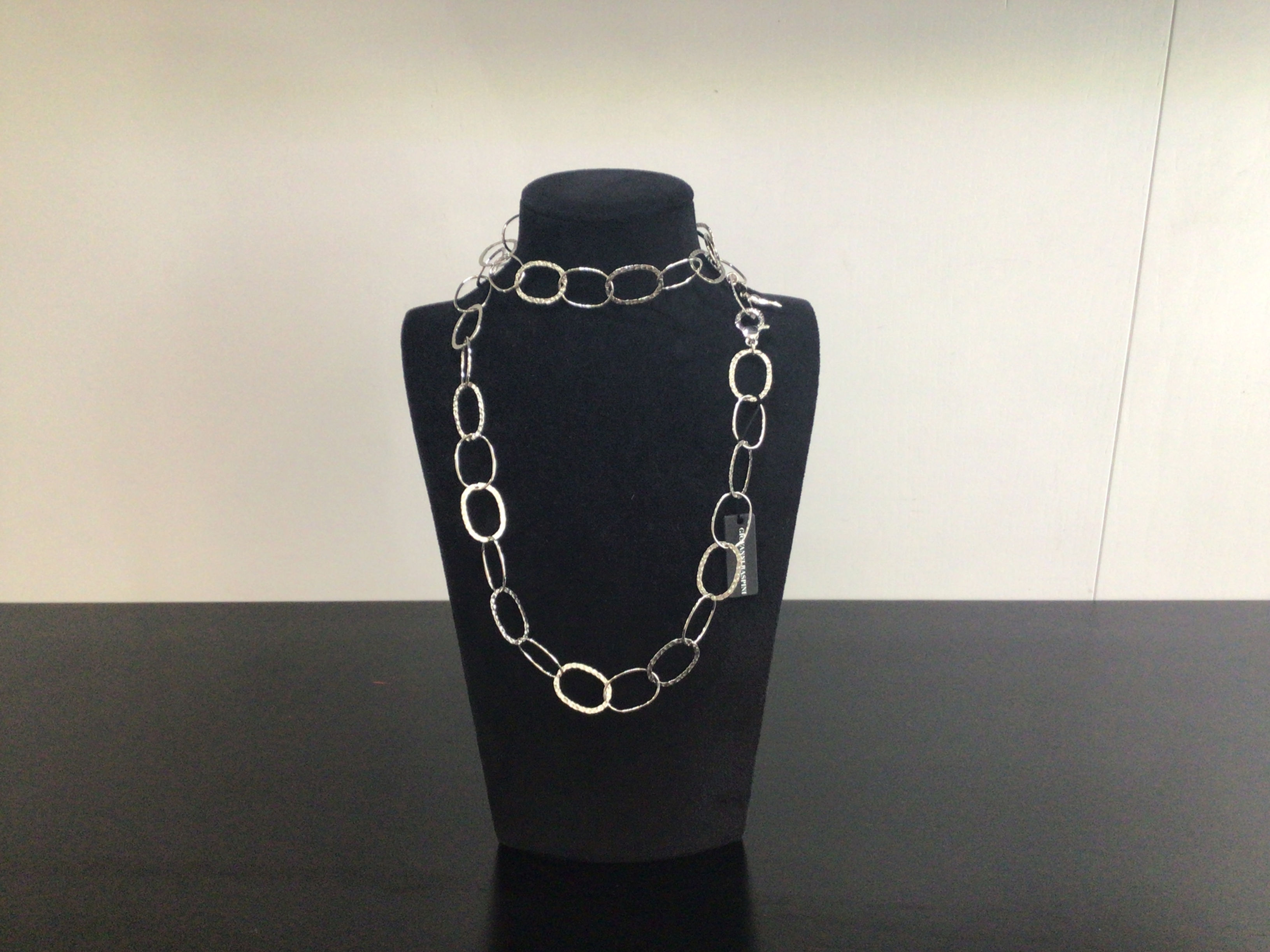 GIOVANNI RASPINI COLLANA CATENA BATTUTA 