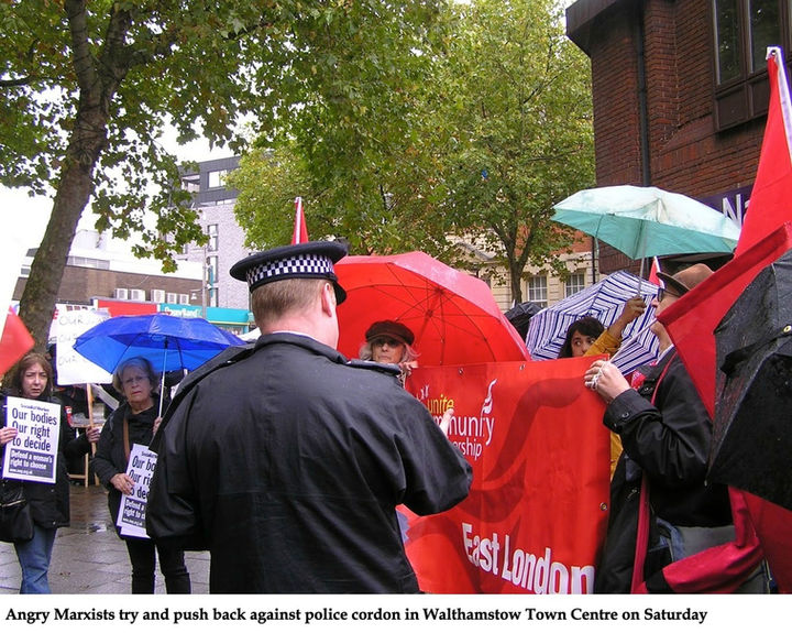 Marxists Mob Pro-Lifers as Politician Tries to Criminalize Free Speech