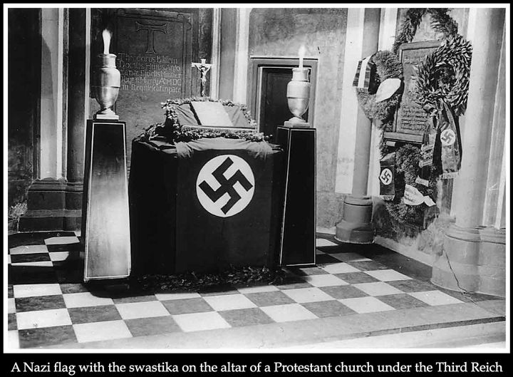 Nazis and Church of England bastardize baptism to play identity politics