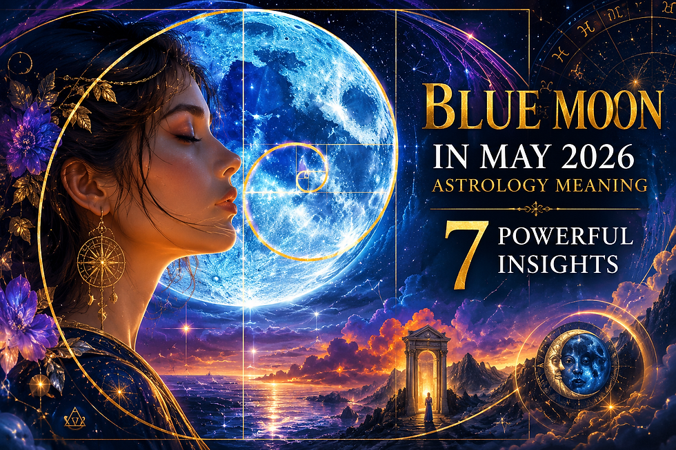 Blue Moon in May 2026 Astrology Meaning: 7 Powerful Insights