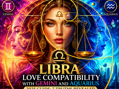 Libra Love Compatibility with Gemini and Aquarius 2026 Guide: 7 Truths Revealed