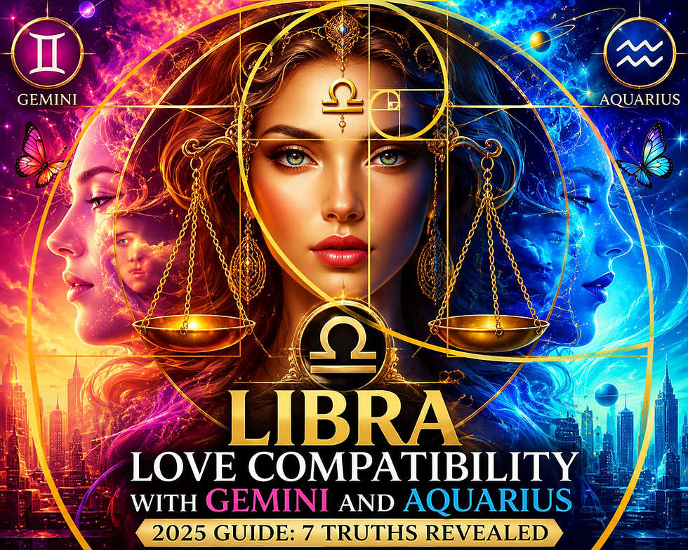 Libra Love Compatibility with Gemini and Aquarius 2026 Guide: 7 Truths Revealed