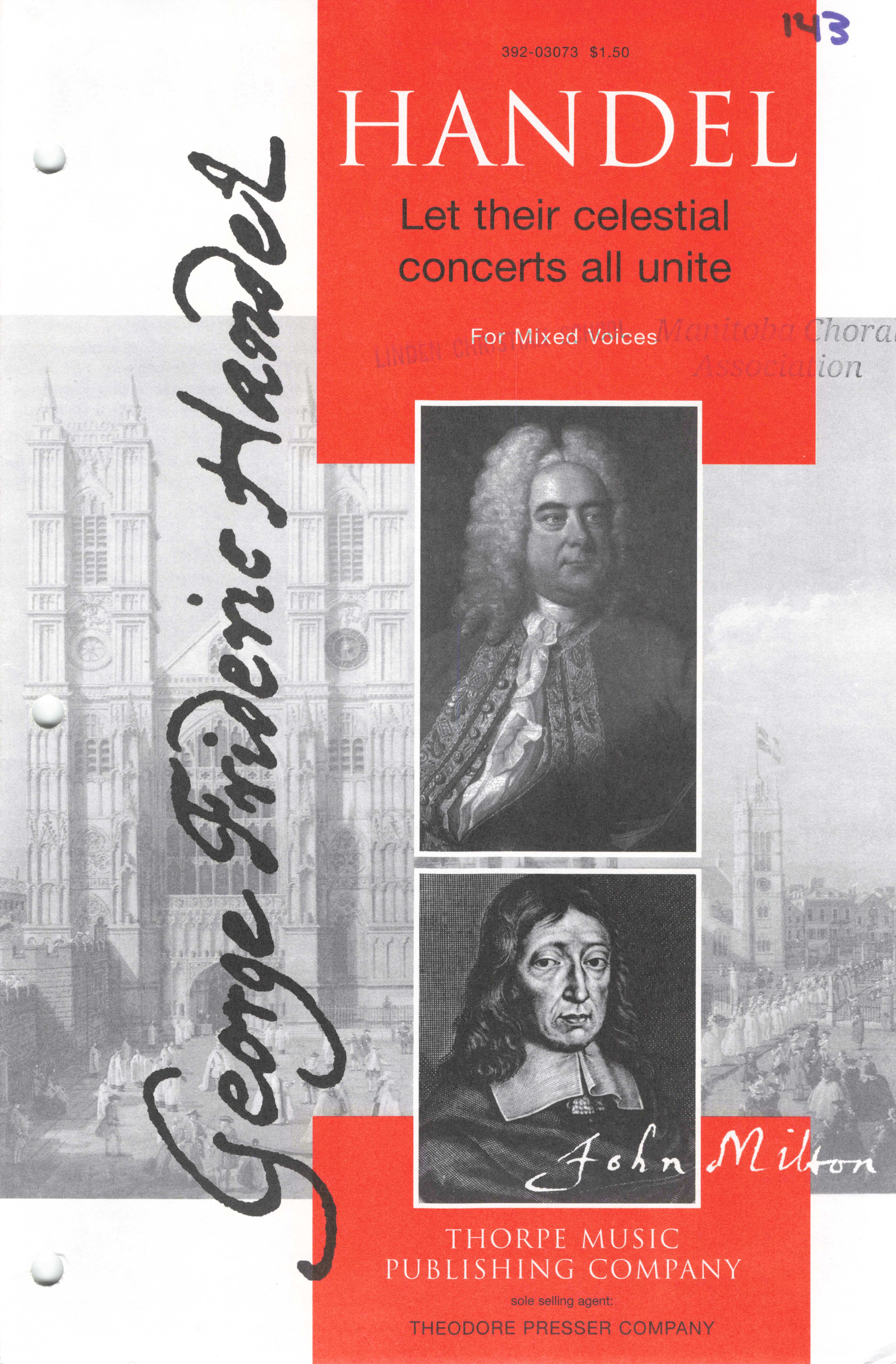 Let their celestial concerts all unite