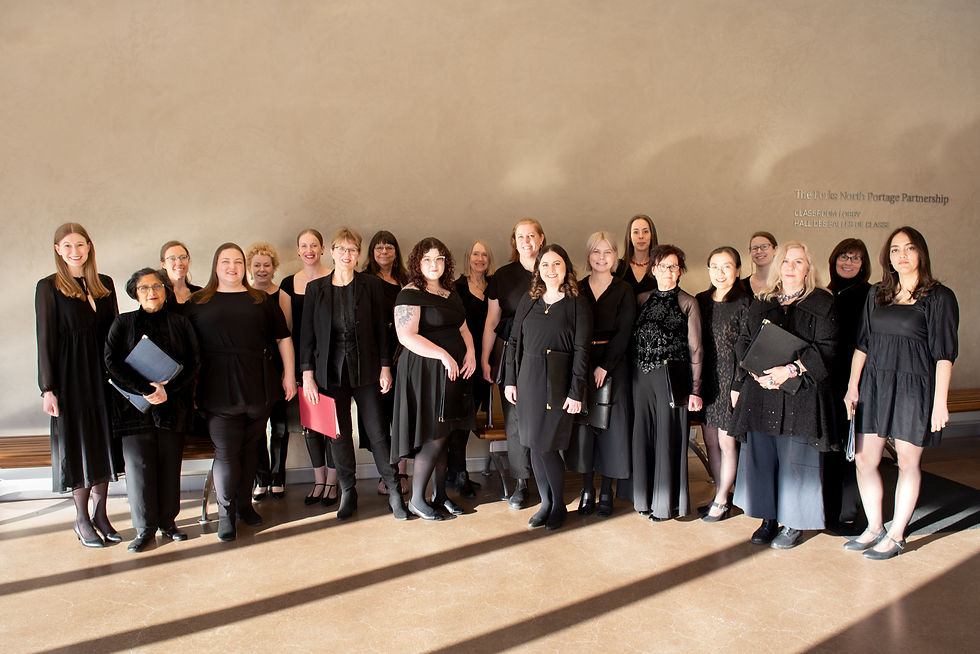 Esprit Singers will represent Manitoba at Podium 2026, in Victoria British Columbia.
