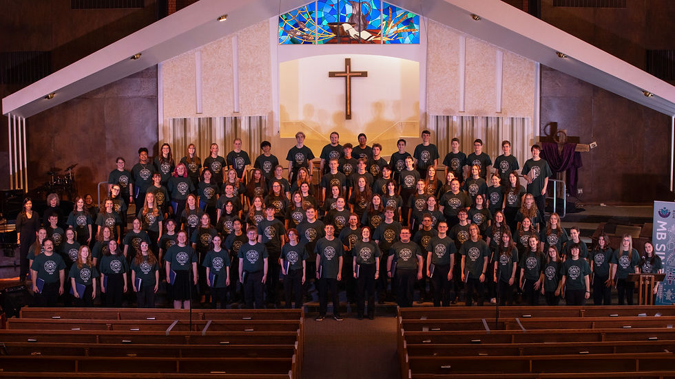 MB Sings 2025 Senior Choir, Amy Zinn Photography
