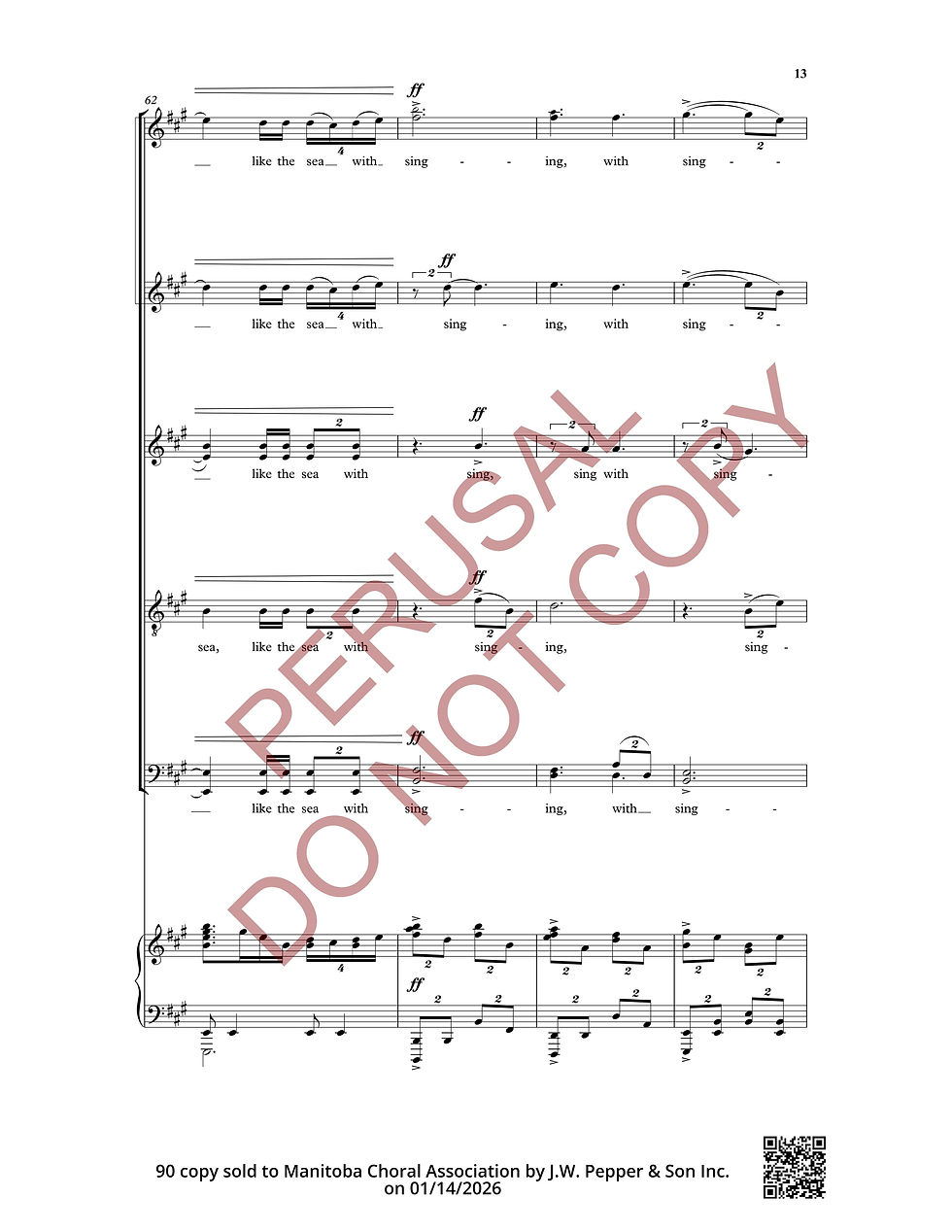 Thumbnail: Come Back Like the Sea