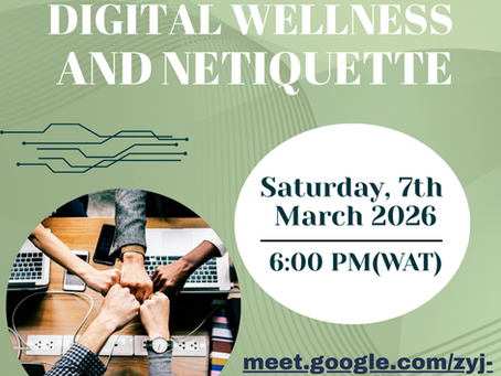 Digital Wellness and Netiquettes