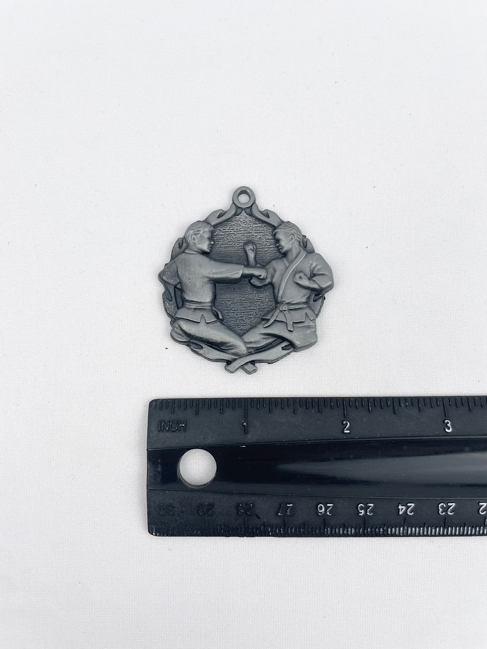 Thumbnail: Vintage Silver Karate Medal