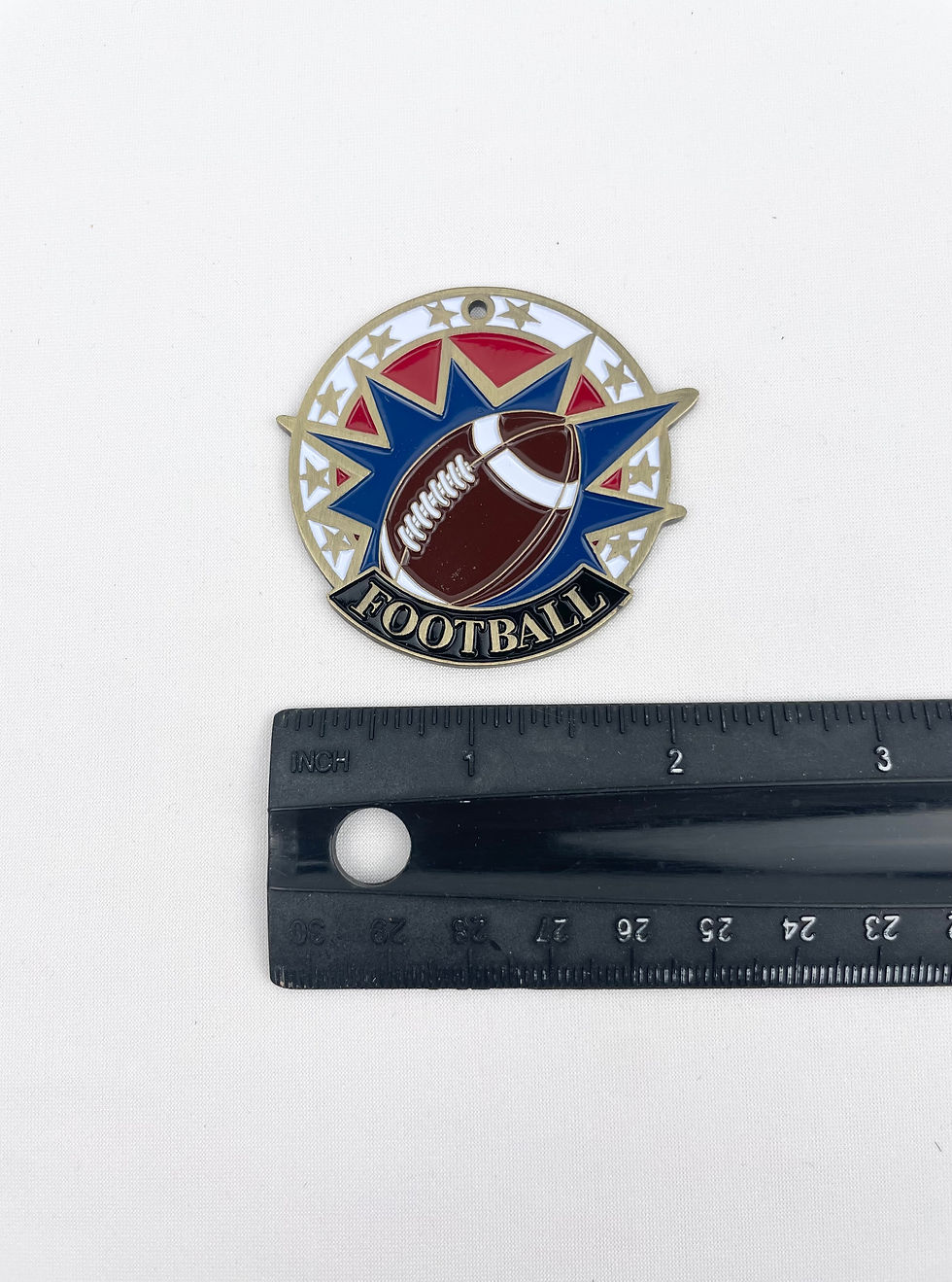Thumbnail: Color Football Metal with Gold