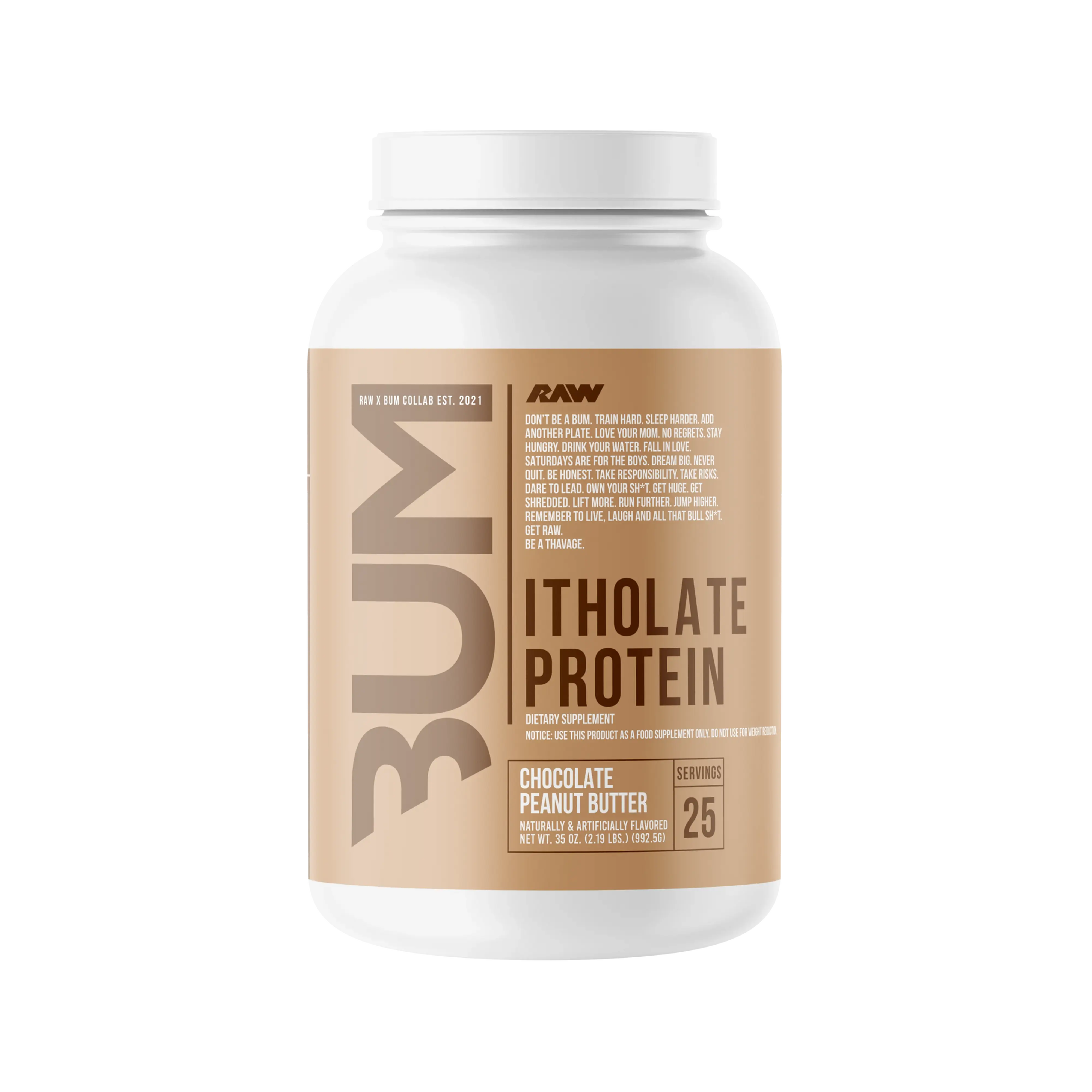 RAW CBUM ITHOLATE 1.72 LBS.