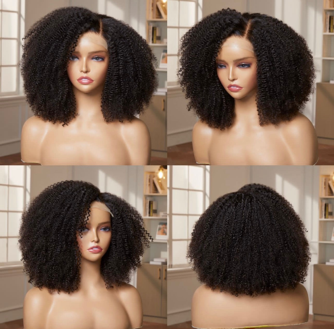 Jerry curl  5x5 closure 16 inches 