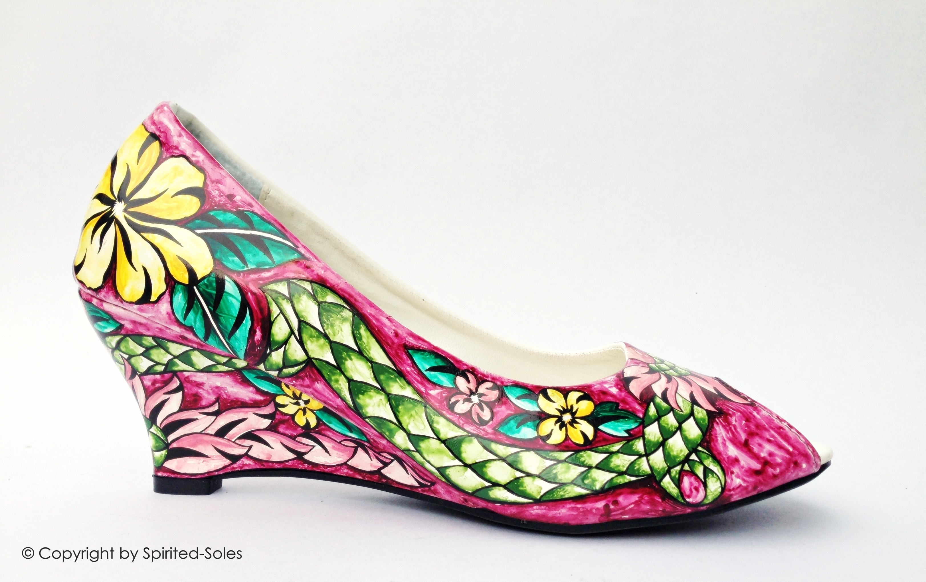 Custom Hand-Painted Shoes